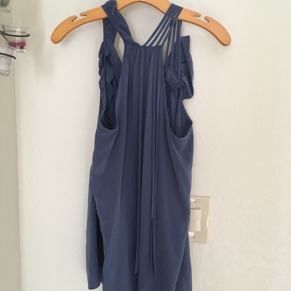 Nannette Lepore 100% silk top size 8 - Picture 4 of 7